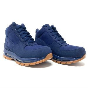 Nike Air Max Goadome ‘Midnight Navy’ Size 5 Youth Sneakers Boots Lace Up NEW